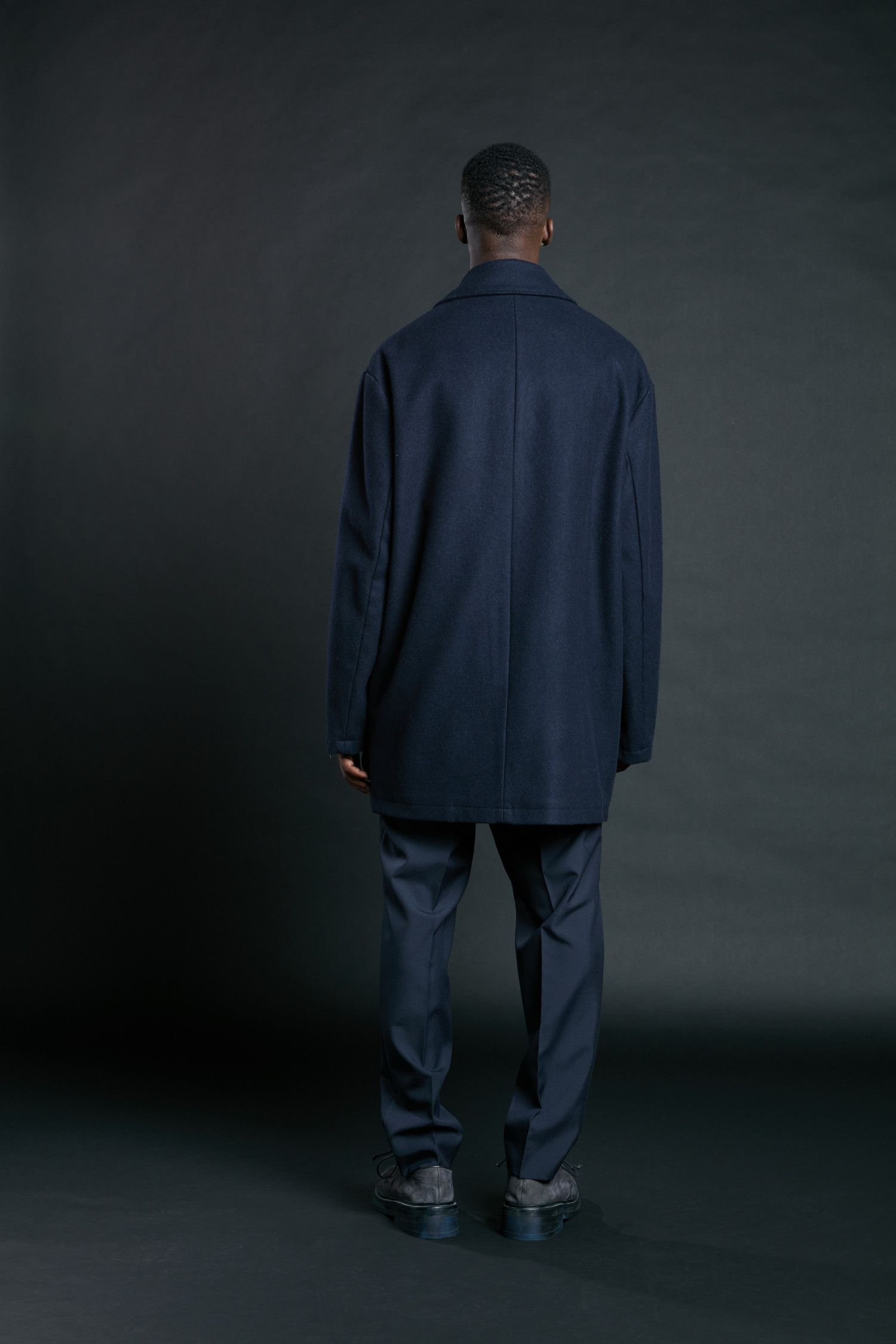 Barena Barena Ganga Coat - Black Wool Size US M / EU 48-50 / 2 - 7 Thumbnail