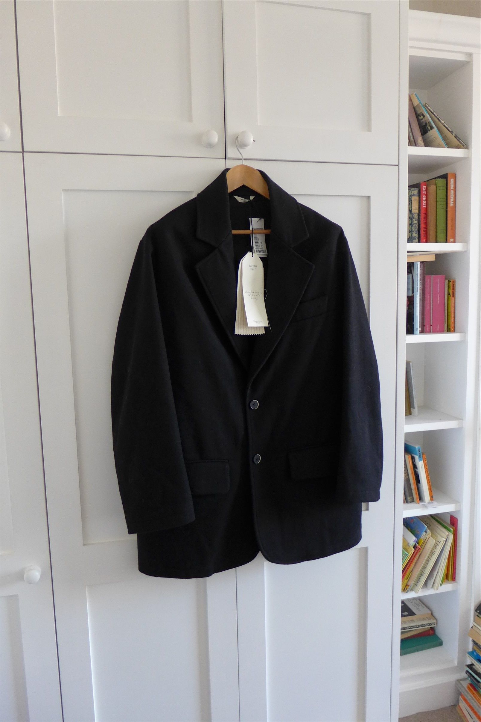 Barena Barena Ganga Coat - Black Wool Size US M / EU 48-50 / 2 - 9 Thumbnail