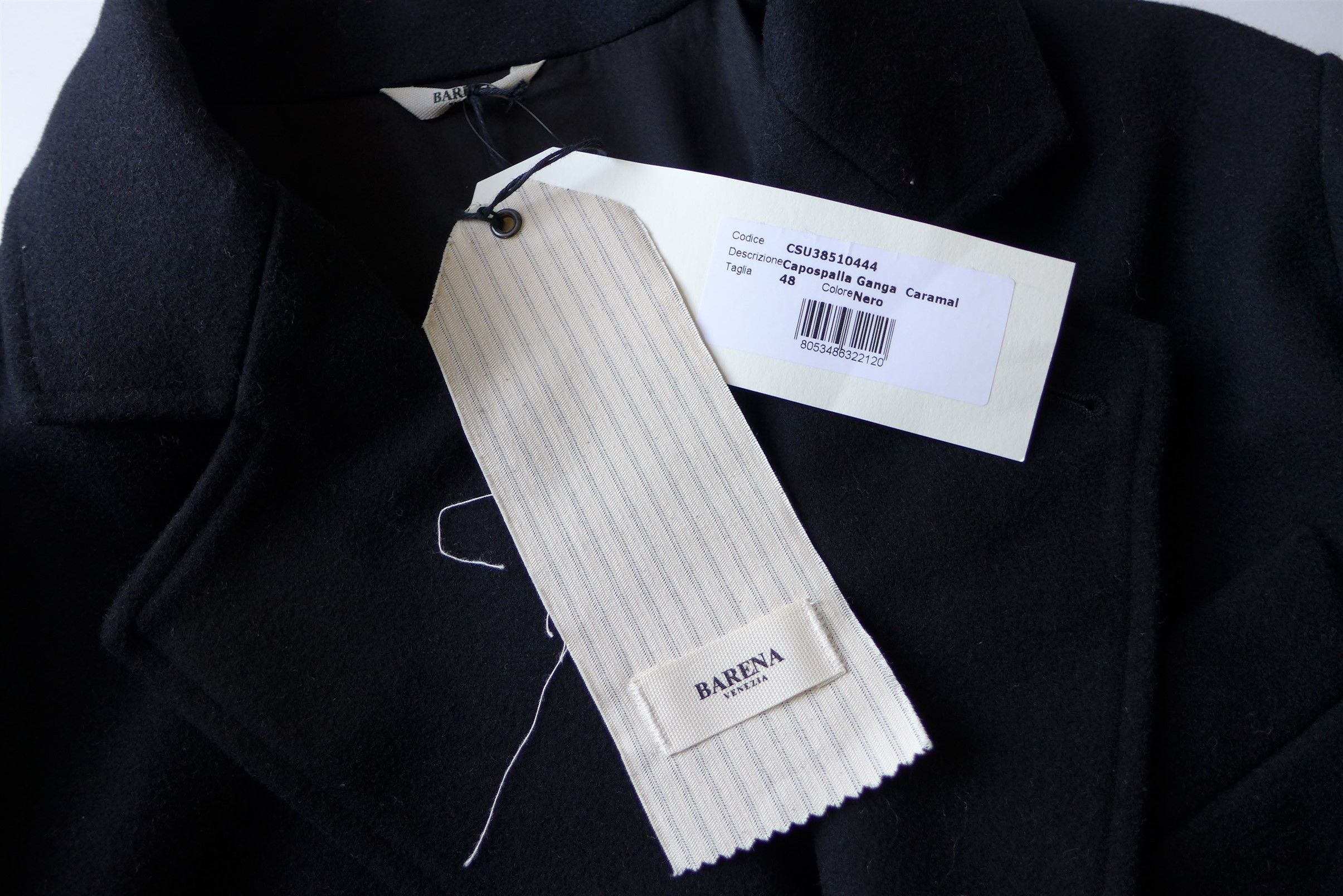 Barena Barena Ganga Coat - Black Wool Size US M / EU 48-50 / 2 - 13 Thumbnail