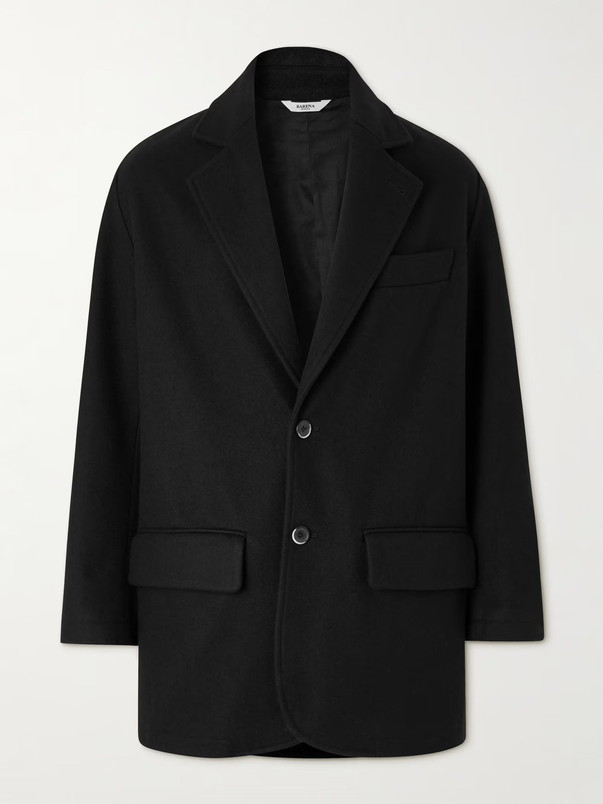 Barena Barena Ganga Coat - Black Wool Size US M / EU 48-50 / 2 - 8 Thumbnail