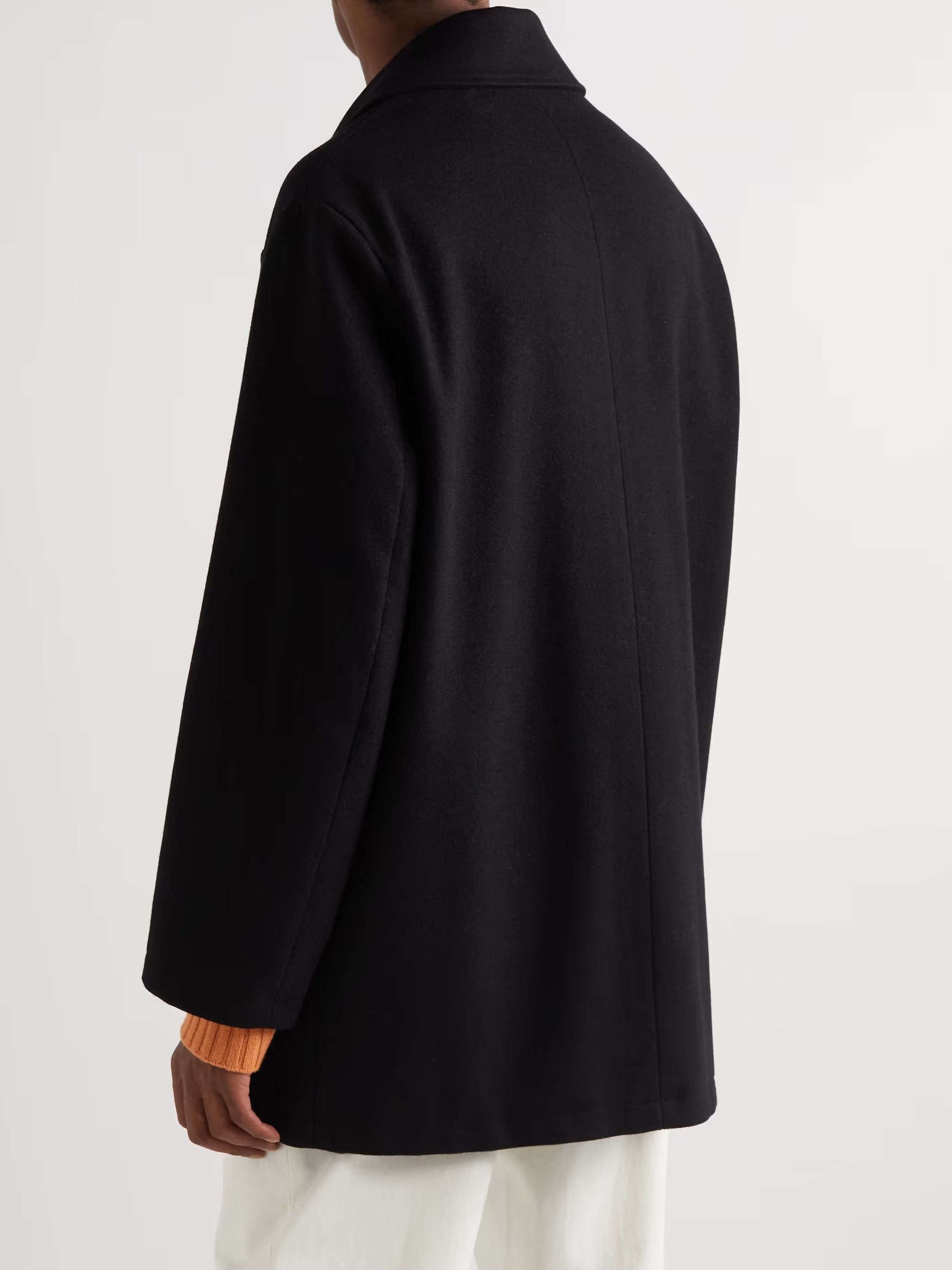 Barena Barena Ganga Coat - Black Wool Size US M / EU 48-50 / 2 - 5 Thumbnail