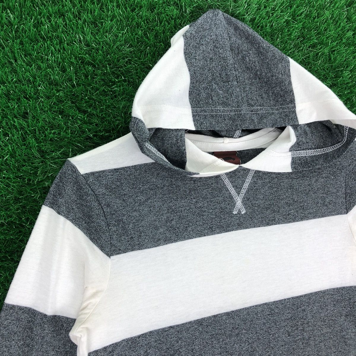 Tony Hawk Tony Hawk Pullover Women Sweater Hoodie Striped Size XS / US 0-2 / IT 36-38 - 2 Thumbnail