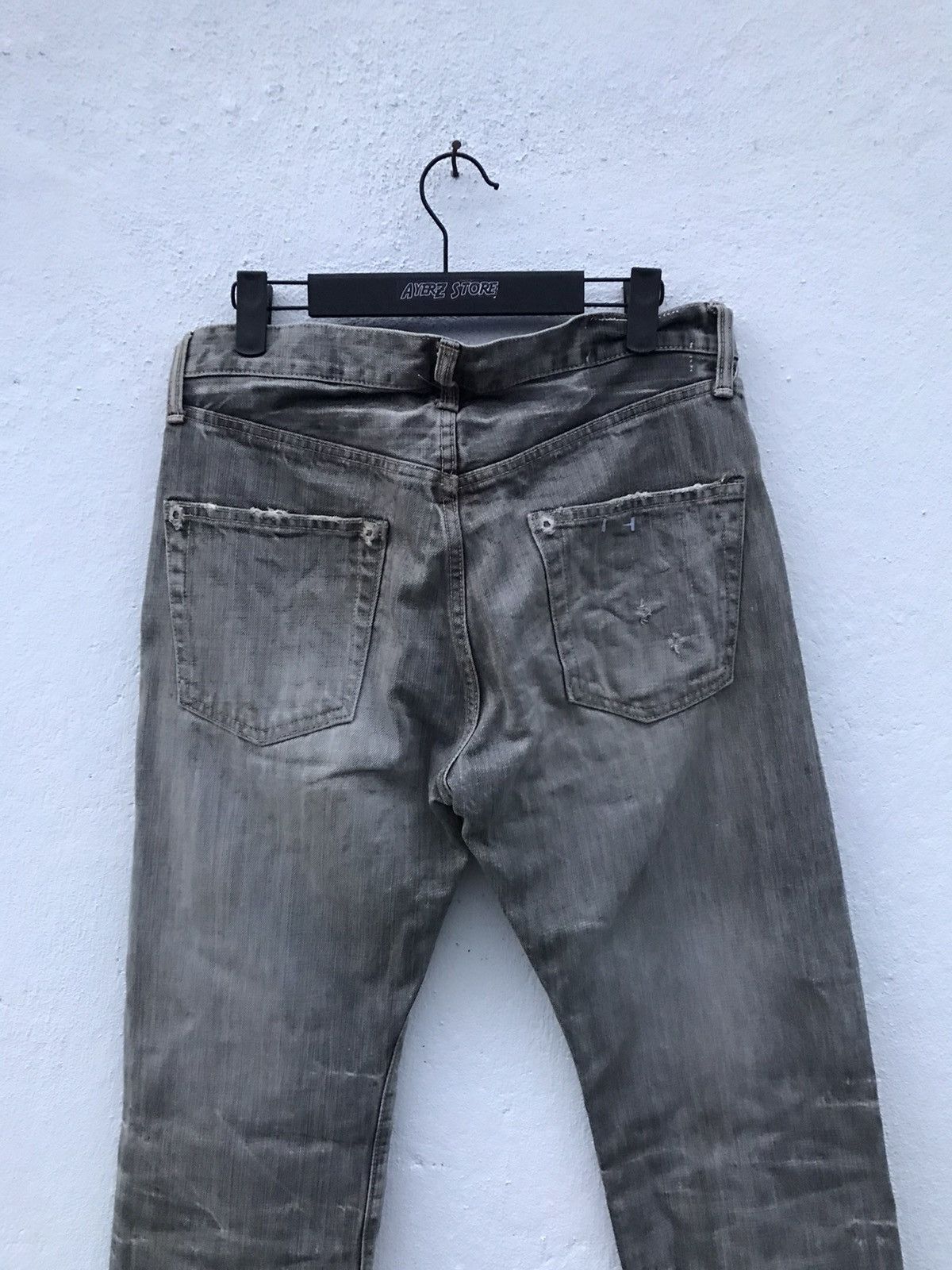 OMNIGOD × Spellbound Made In Japan Spellbound Distressed Denim Jeans Size US 32 / EU 48 - 7 Thumbnail
