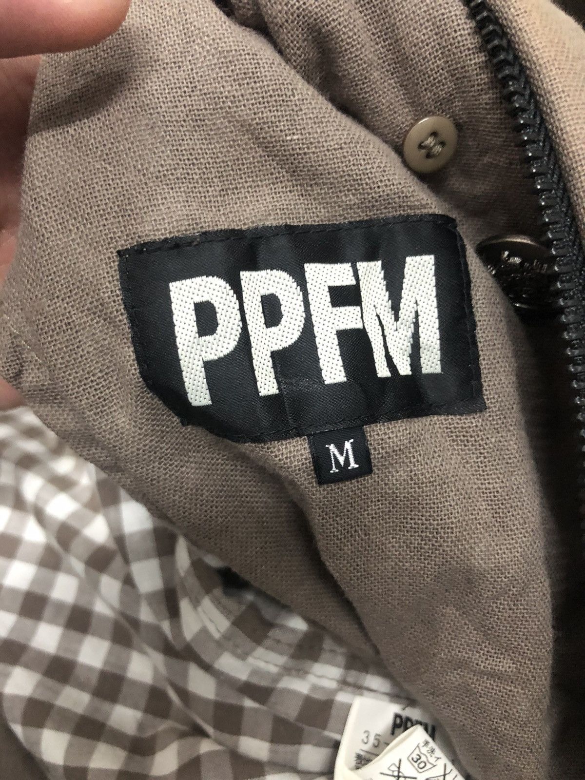 PPFM Vintage PPFM Faded Zipper Ups Hoodie Jacket Size US S / EU 44-46 / 1 - 11 Thumbnail
