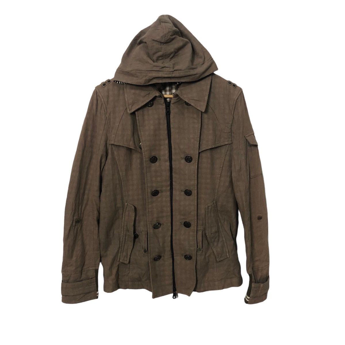 PPFM Vintage PPFM Faded Zipper Ups Hoodie Jacket Size US S / EU 44-46 / 1 - 1 Thumbnail