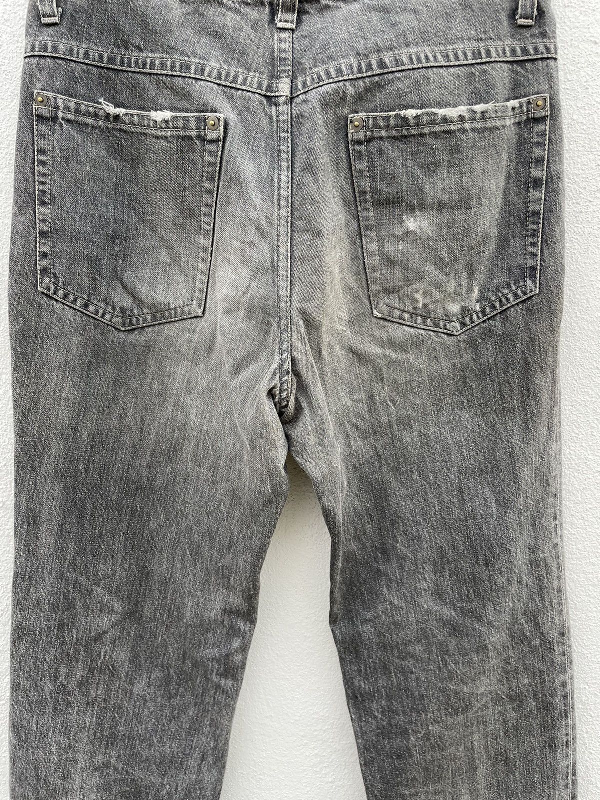 Japanese Brand B.a- Dieu Distressed Denim Jeans Size US 31 - 13 Thumbnail