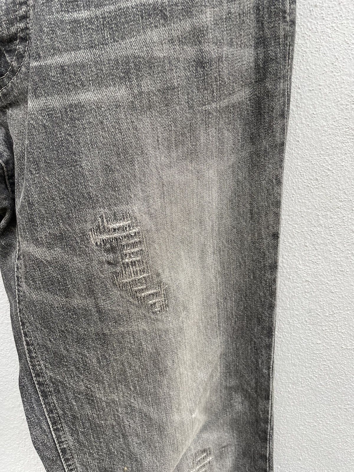 Japanese Brand B.a- Dieu Distressed Denim Jeans Size US 31 - 6 Thumbnail