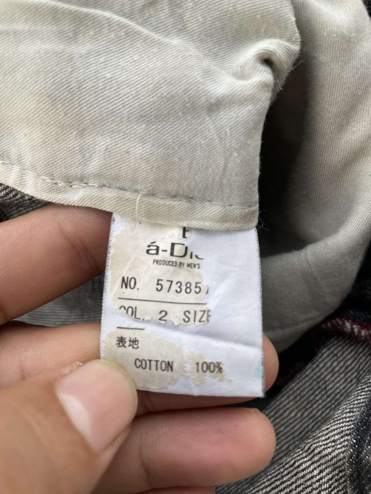 Japanese Brand B.a- Dieu Distressed Denim Jeans Size US 31 - 18 Thumbnail