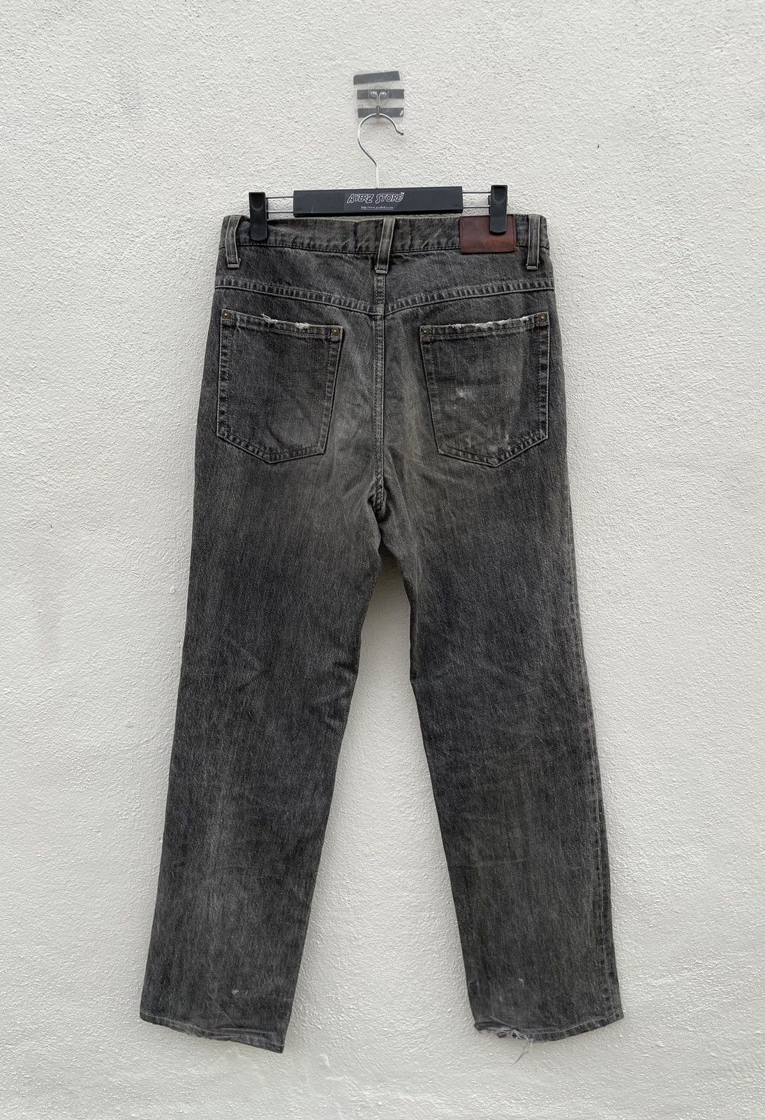 Japanese Brand B.a- Dieu Distressed Denim Jeans Size US 31 - 11 Thumbnail