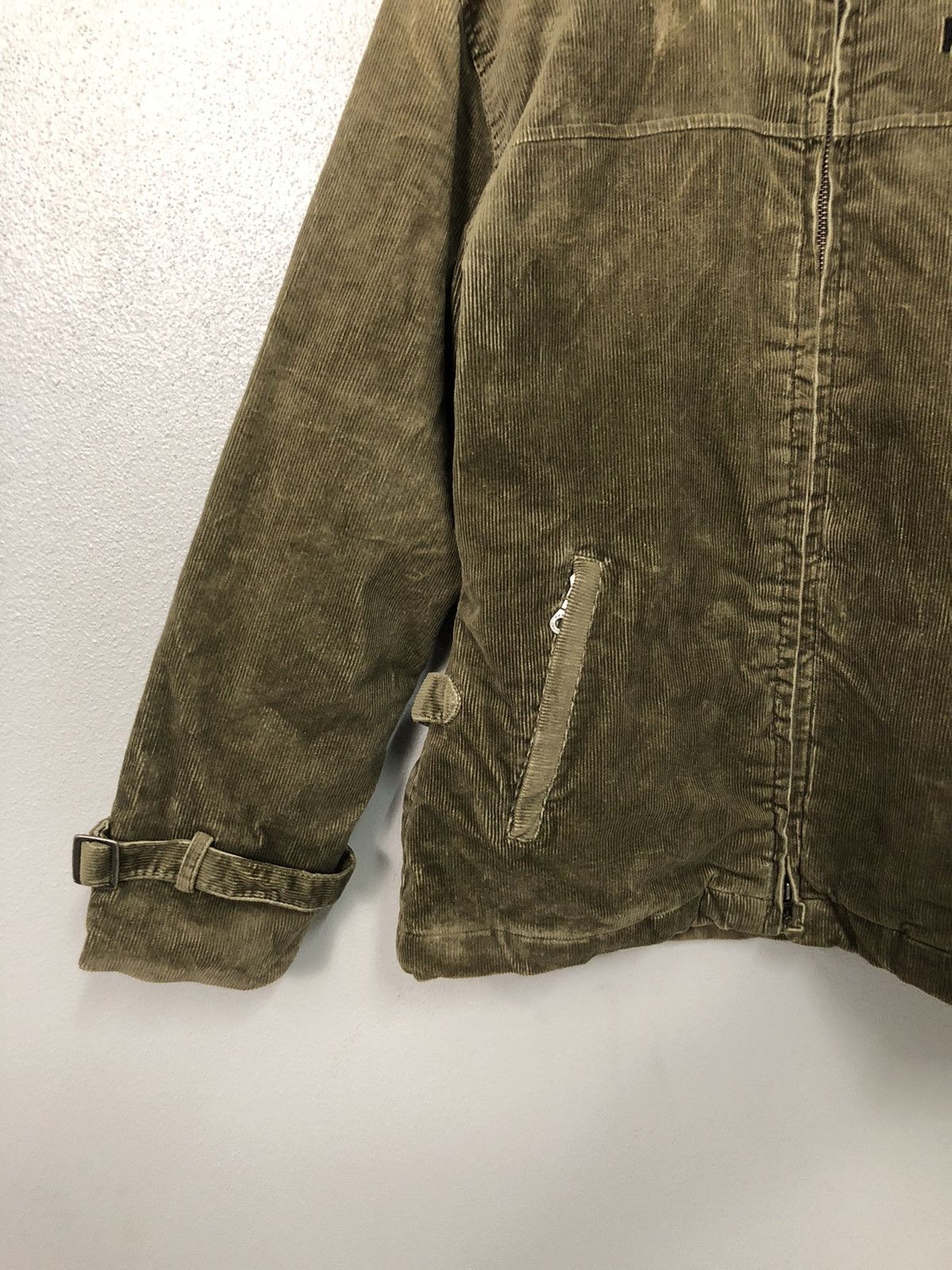 Harley Davidson Vintage Harley Davidson Zipper Ups Corduroy Jacket Size US M / EU 48-50 / 2 - 3 Thumbnail