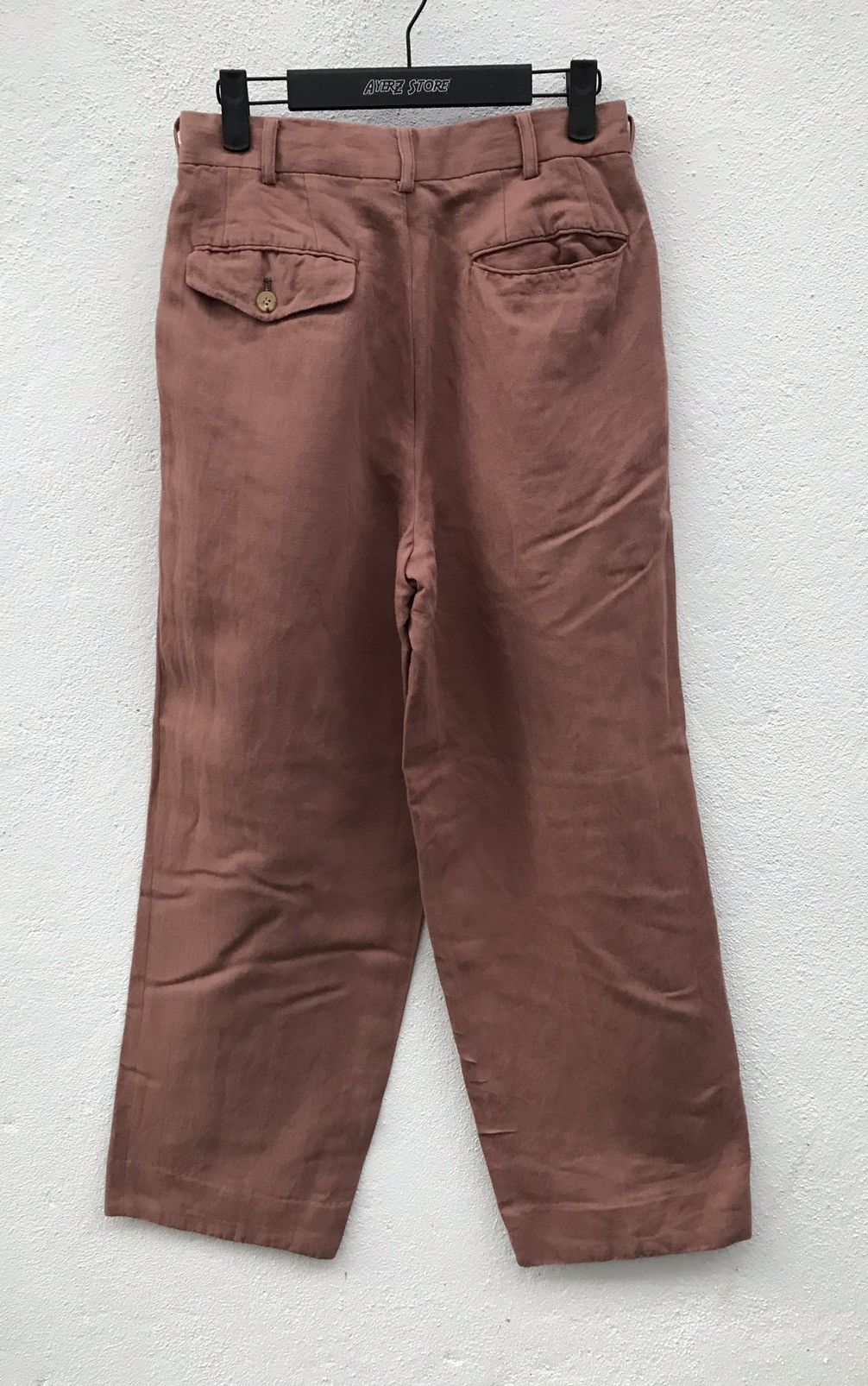 Designer × Japanese Brand × Nigel Cabourn Nigel Curtiss Baggy Designer Wool Pants Made In Japan Size US 27 - 5 Thumbnail