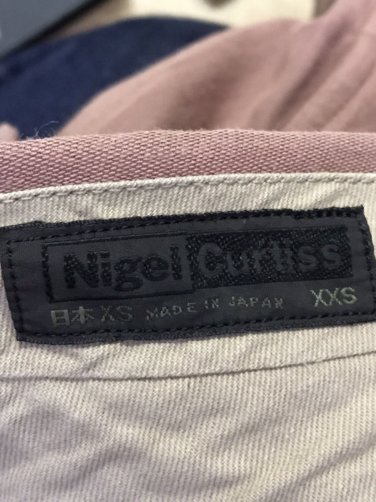 Designer × Japanese Brand × Nigel Cabourn Nigel Curtiss Baggy Designer Wool Pants Made In Japan Size US 27 - 9 Thumbnail