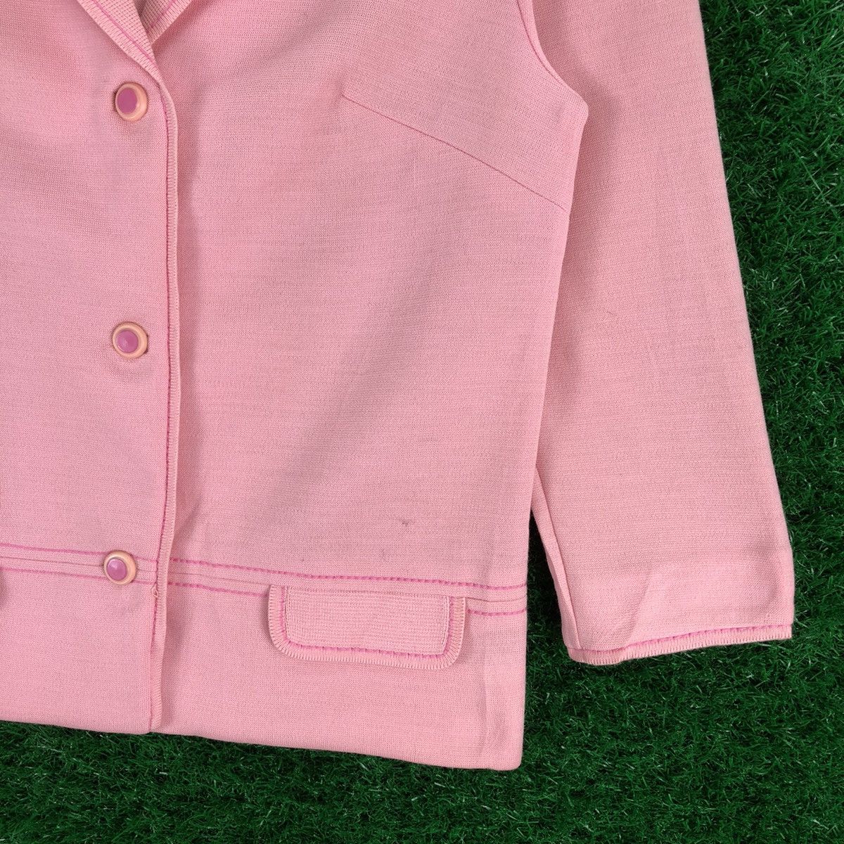 Aran Isles Knitwear Vintage 80's Butte Knit Women Coat Jacket Size XS / US 0-2 / IT 36-38 - 3 Thumbnail