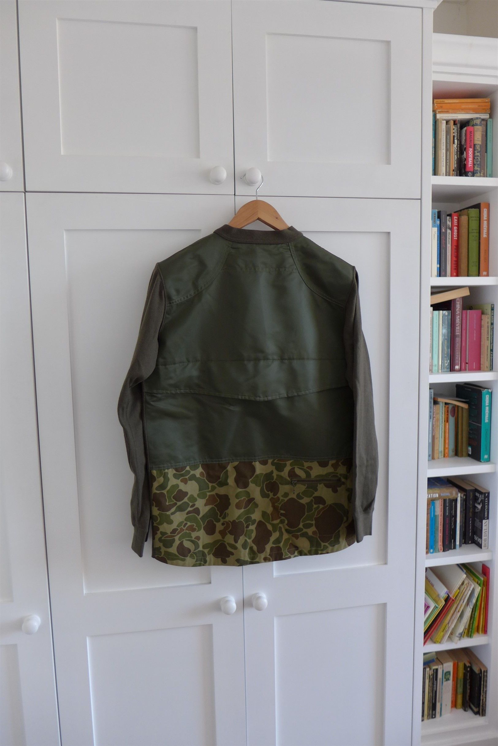 Comme des Garcons Junya Watanabe Utility Multi Fabric Cardigan - Khaki Size US S / EU 44-46 / 1 - 6 Thumbnail