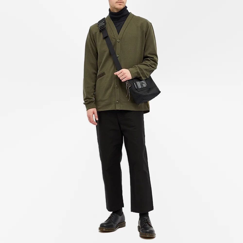 Comme des Garcons Junya Watanabe Utility Multi Fabric Cardigan - Khaki Size US S / EU 44-46 / 1 - 3 Thumbnail