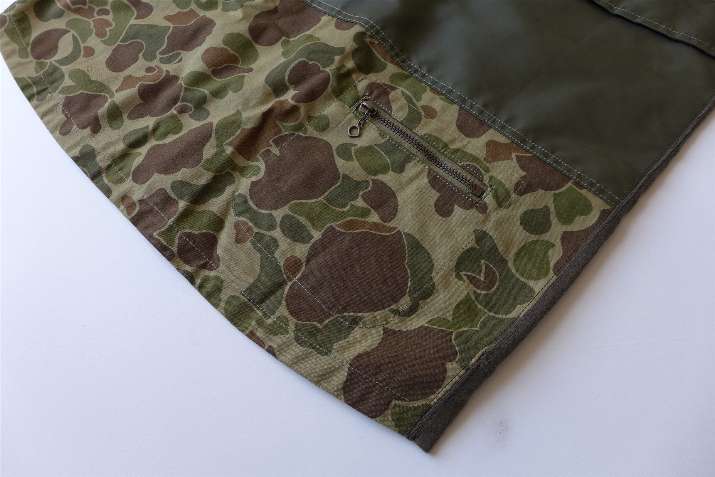 Comme des Garcons Junya Watanabe Utility Multi Fabric Cardigan - Khaki Size US S / EU 44-46 / 1 - 10 Thumbnail