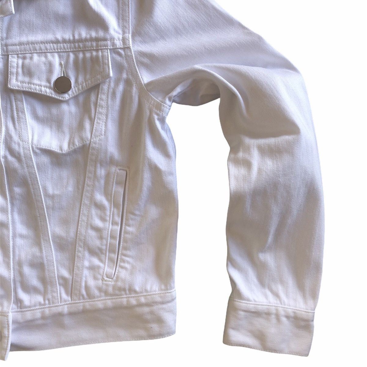 Japanese Brand Vintage Trucker Denim Jacket by WB Revision Size US XS / EU 42 / 0 - 4 Thumbnail