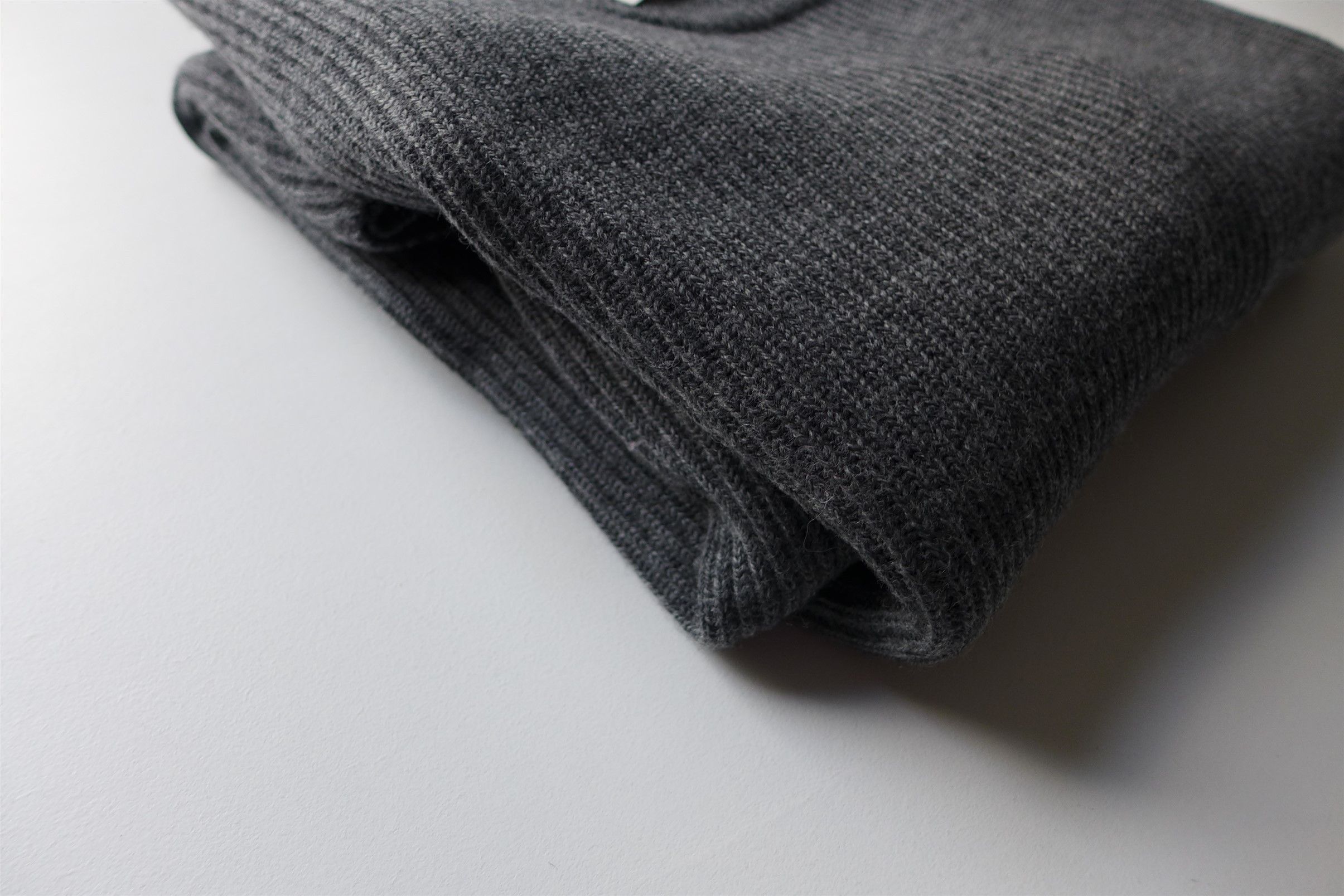 Dries Van Noten Dries Van Noten Tillman Sweater - Anthracite Merino Wool Size US L / EU 52-54 / 3 - 7 Thumbnail