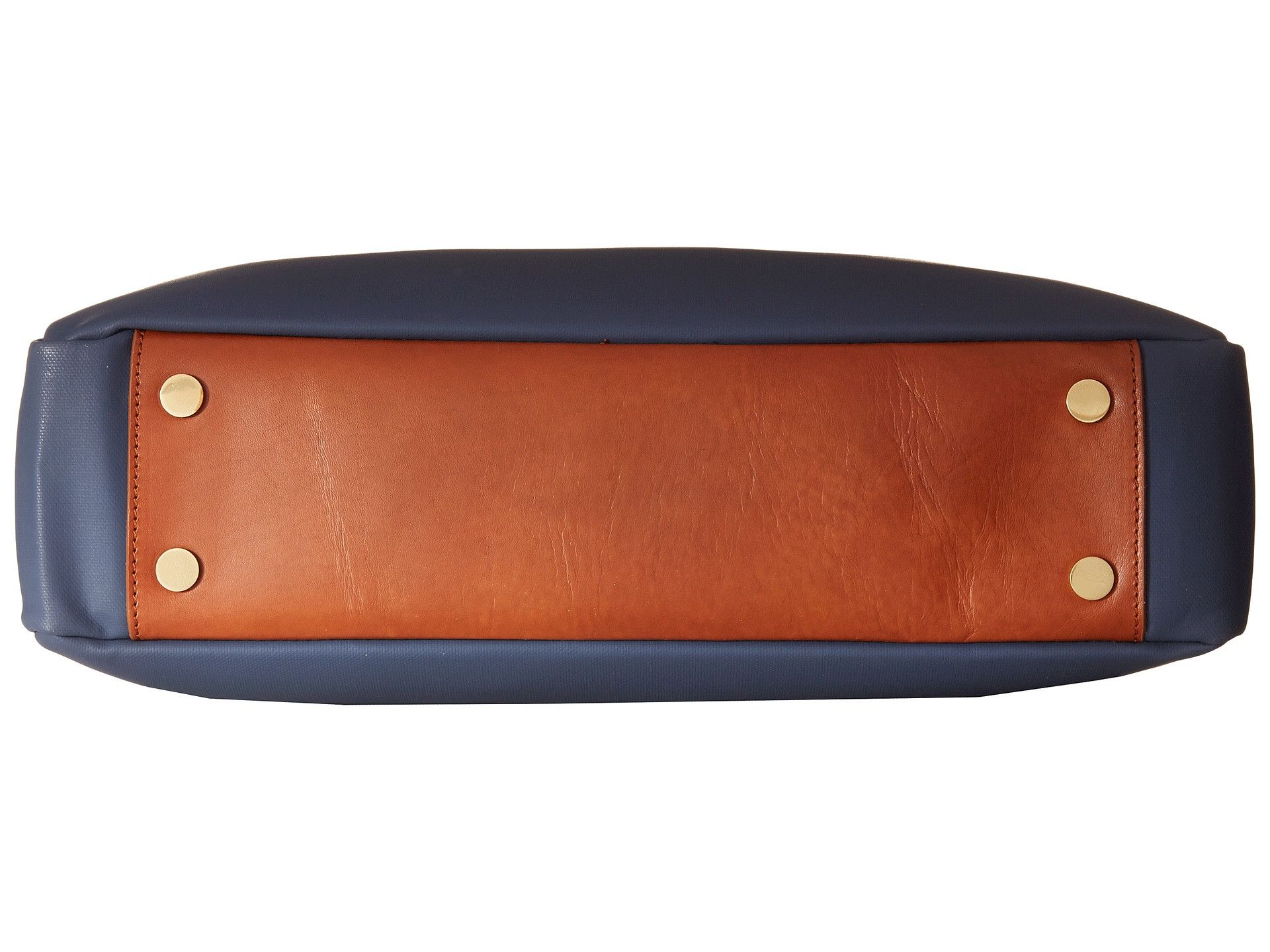 Miansai Miansai Fulton Briefcase - Navy/Cognac Size ONE SIZE - 6 Thumbnail
