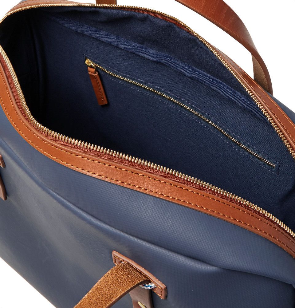 Miansai Miansai Fulton Briefcase - Navy/Cognac Size ONE SIZE - 5 Thumbnail