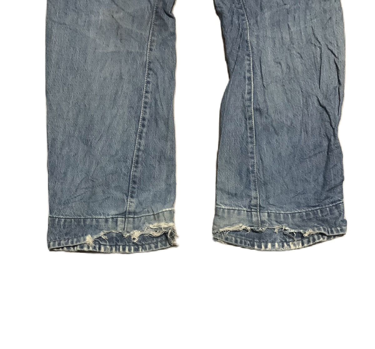 Levi's Vintage 90s Levis Engineered Faded Blue Jeans Distressed Size US 32 / EU 48 - 4 Thumbnail
