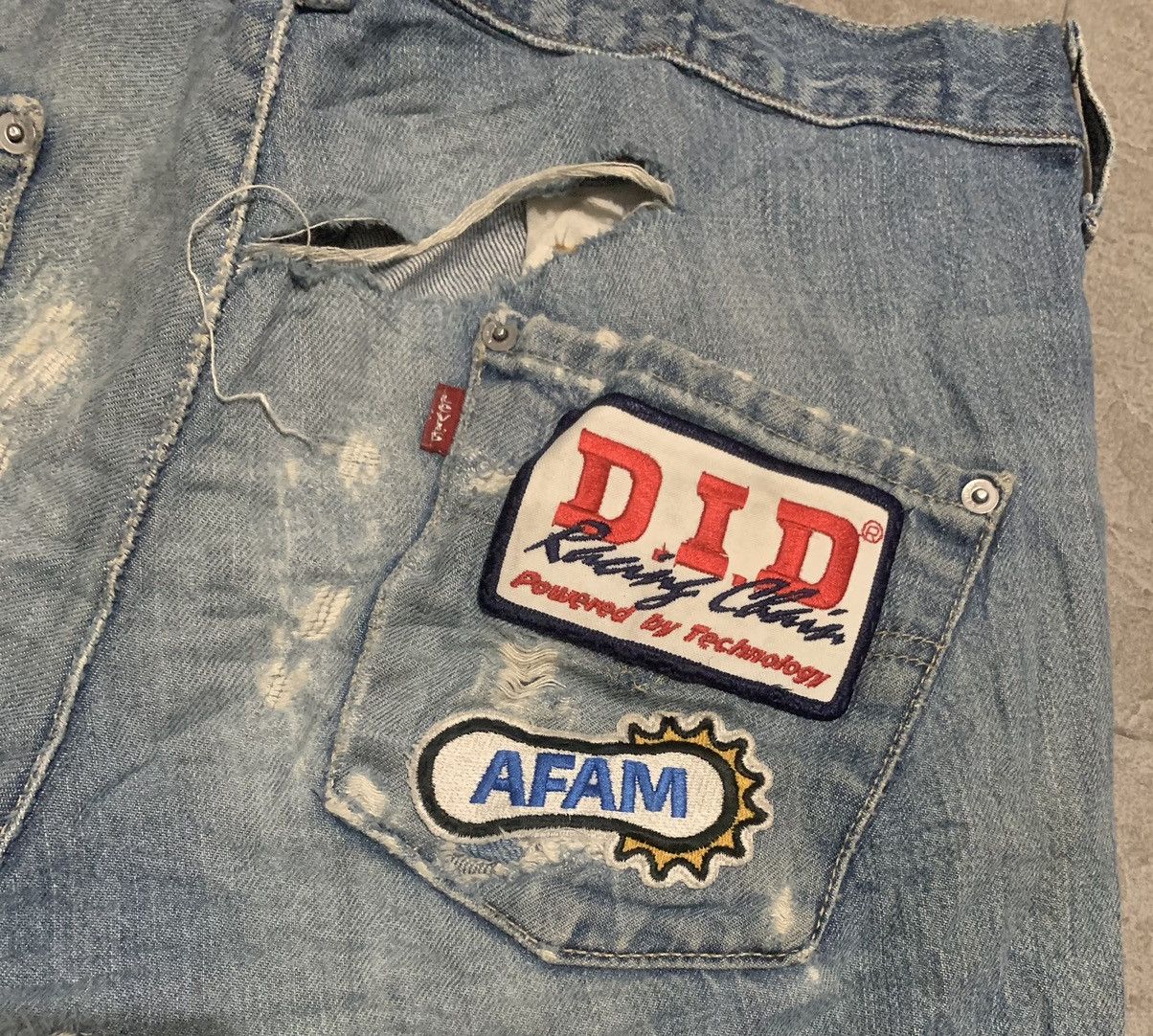 Levi's Vintage 90s Levis Engineered Faded Blue Jeans Distressed Size US 32 / EU 48 - 7 Thumbnail