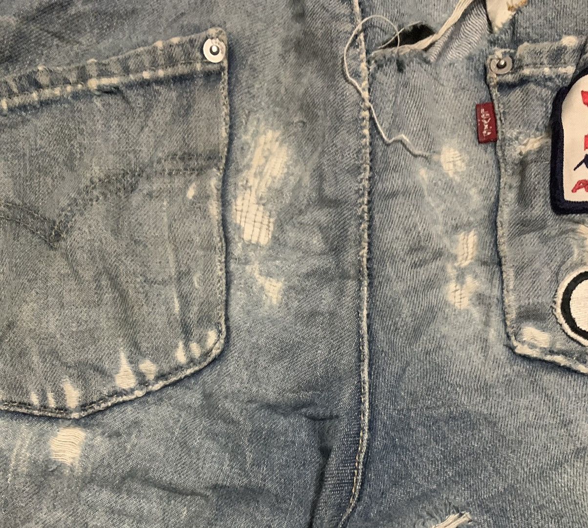 Levi's Vintage 90s Levis Engineered Faded Blue Jeans Distressed Size US 32 / EU 48 - 9 Thumbnail