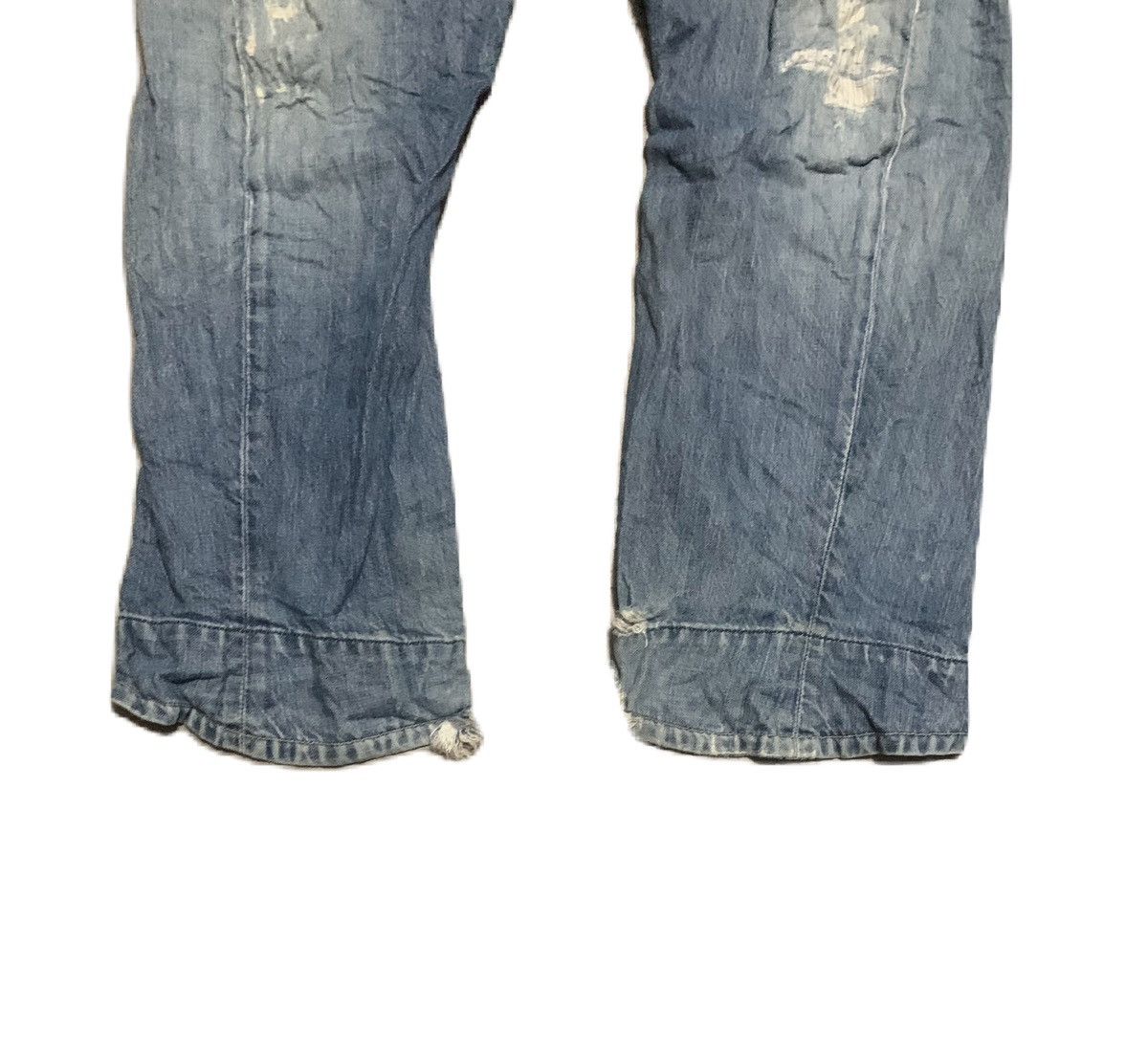 Levi's Vintage 90s Levis Engineered Faded Blue Jeans Distressed Size US 32 / EU 48 - 2 Thumbnail