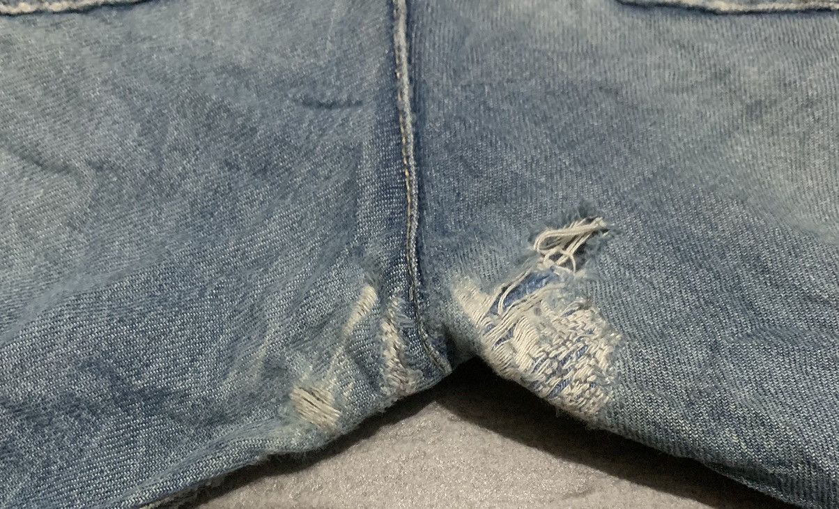 Levi's Vintage 90s Levis Engineered Faded Blue Jeans Distressed Size US 32 / EU 48 - 6 Thumbnail
