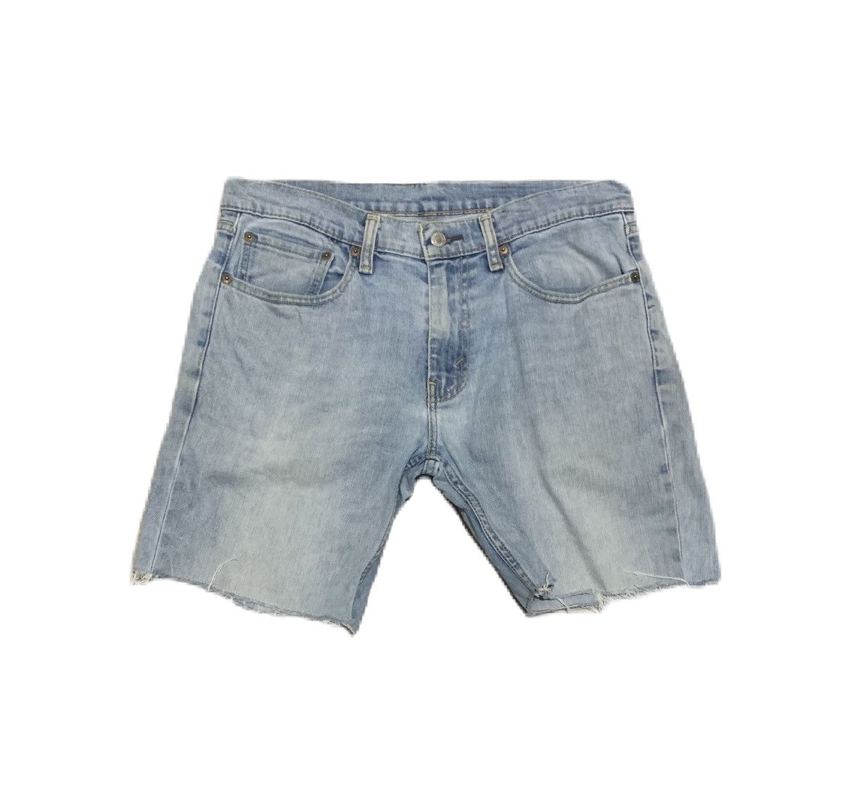 image of Levis 511 Faded Blue Jeans in Blue Denim, Men's (Size 33)