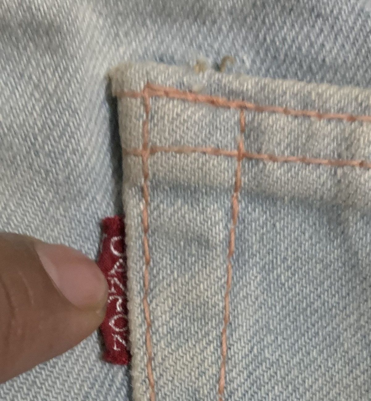 Vintage Vintage 80s Canton Selvedge Flare Bootcut Jeans Size US 29 - 5 Thumbnail