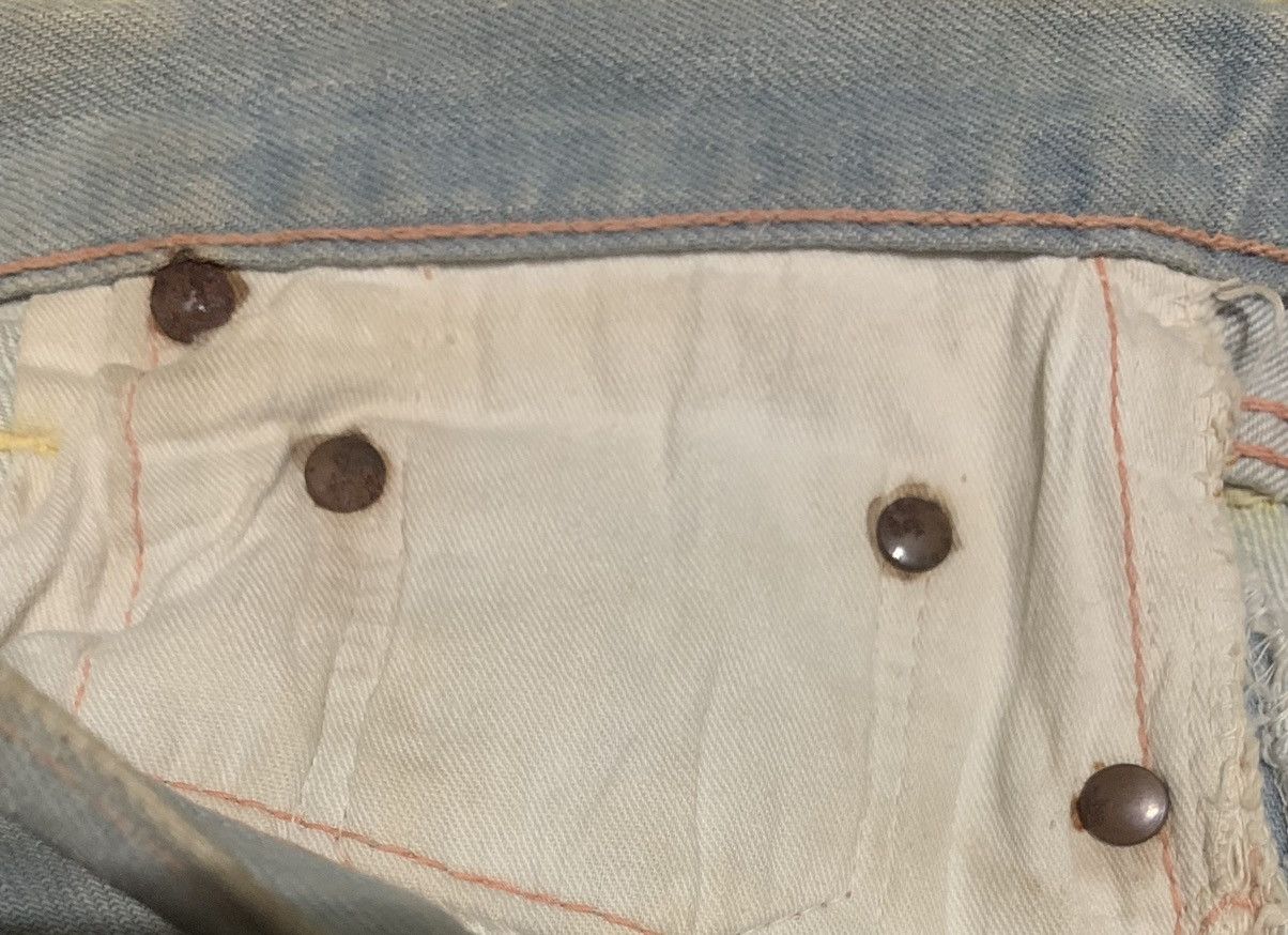 Vintage Vintage 80s Canton Selvedge Flare Bootcut Jeans Size US 29 - 7 Thumbnail