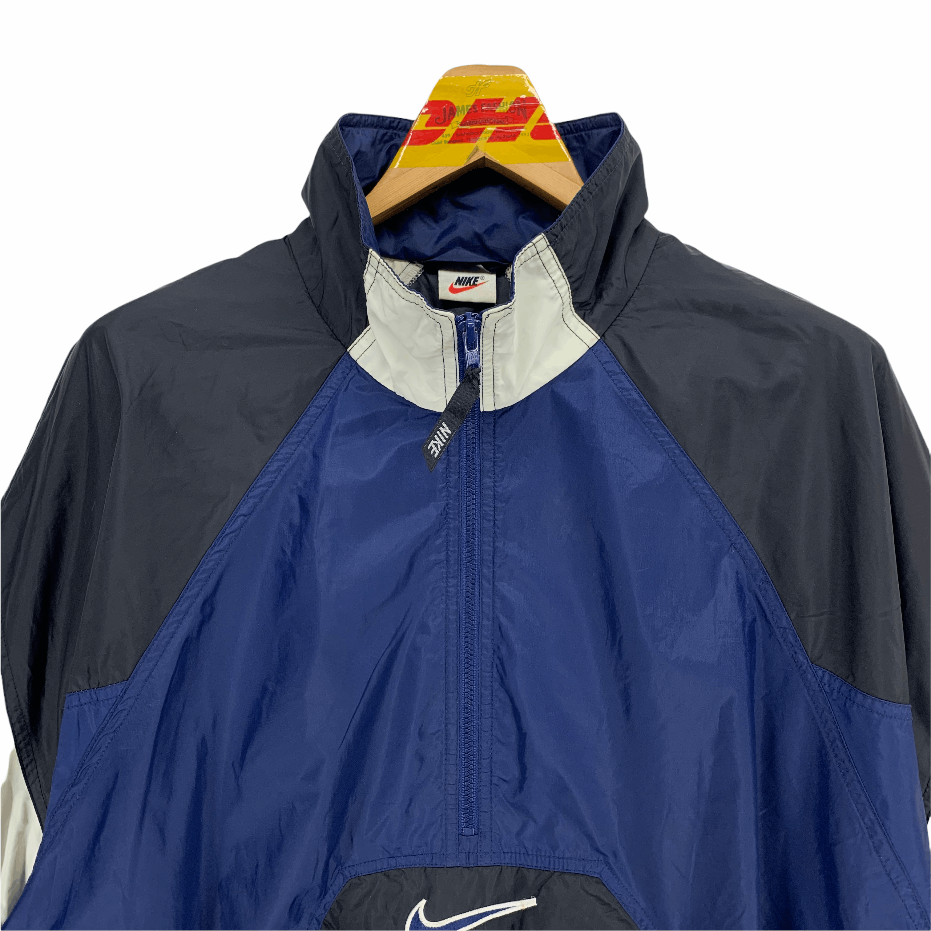 Nike Vintage Nike Half Zip Light Jackets #3230-61 Size US XL / EU 56 / 4 - 2 Thumbnail
