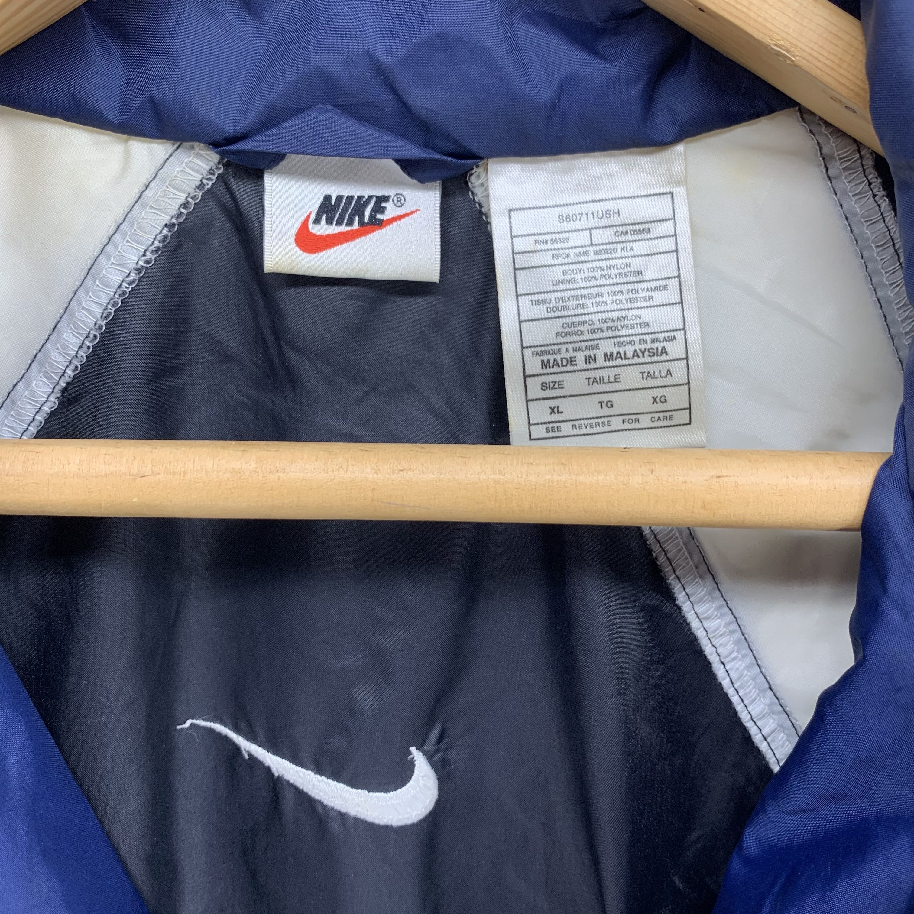 Nike Vintage Nike Half Zip Light Jackets #3230-61 Size US XL / EU 56 / 4 - 6 Thumbnail