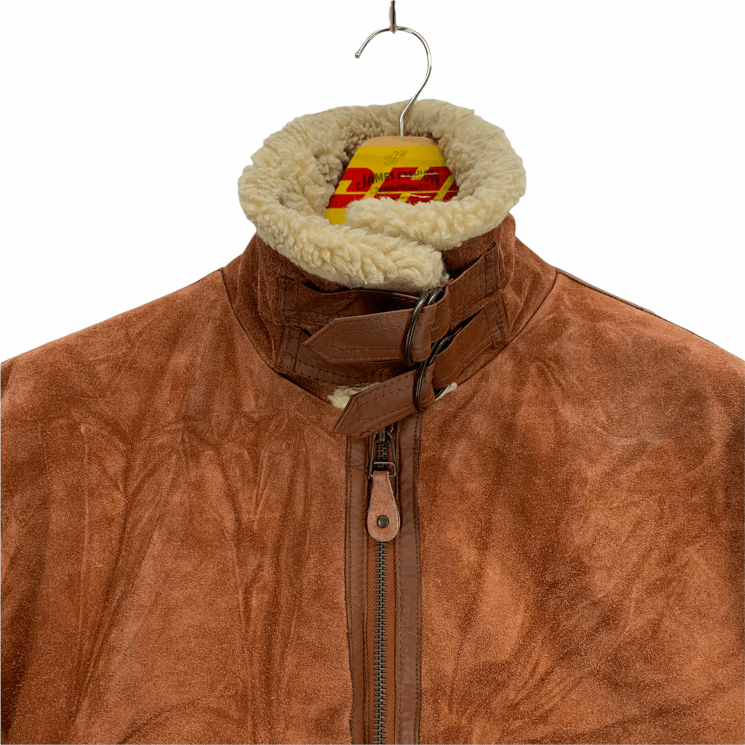 Other US ARMY AIR FORCE Orange B-3 Shearling Jacket #3358-120 Size US M / EU 48-50 / 2 - 2 Thumbnail