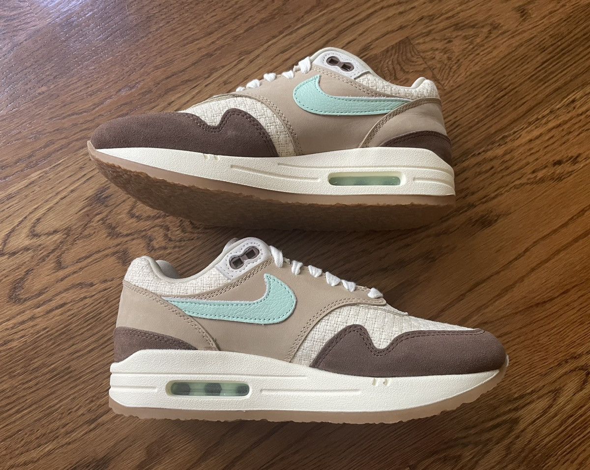 Nike 5 Men’s 6.5 Women’s Air Max 1 Crepe Brown Hemp Premium 2 90 Size US 5 / EU 37 - 6 Thumbnail