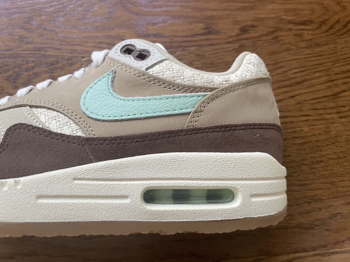 Nike 5 Men’s 6.5 Women’s Air Max 1 Crepe Brown Hemp Premium 2 90 Size US 5 / EU 37 - 3 Thumbnail
