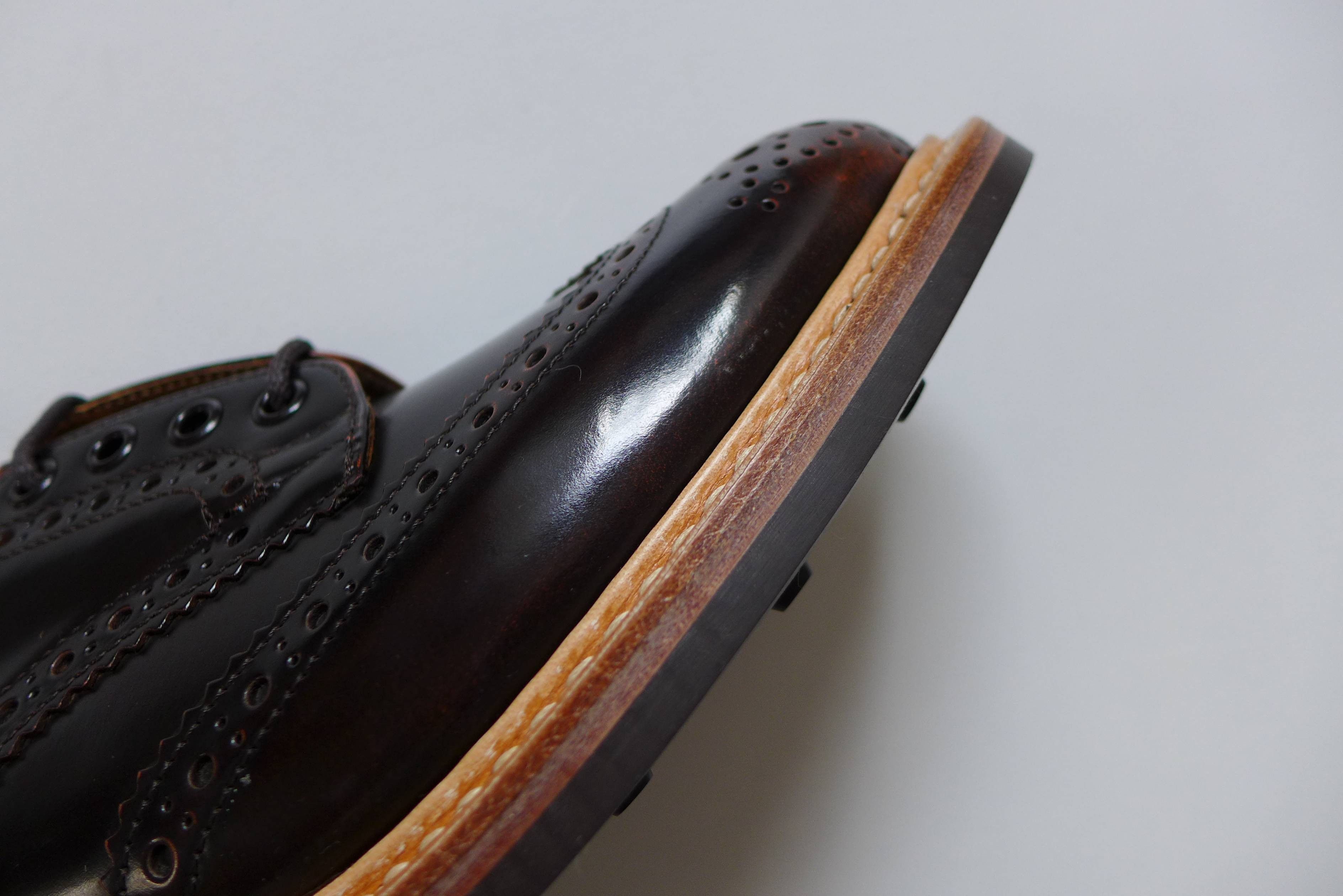 Tricker's Trickers Bourton Revival Brogue Shoes - Brown Leather Size US 8 / EU 41 - 7 Thumbnail