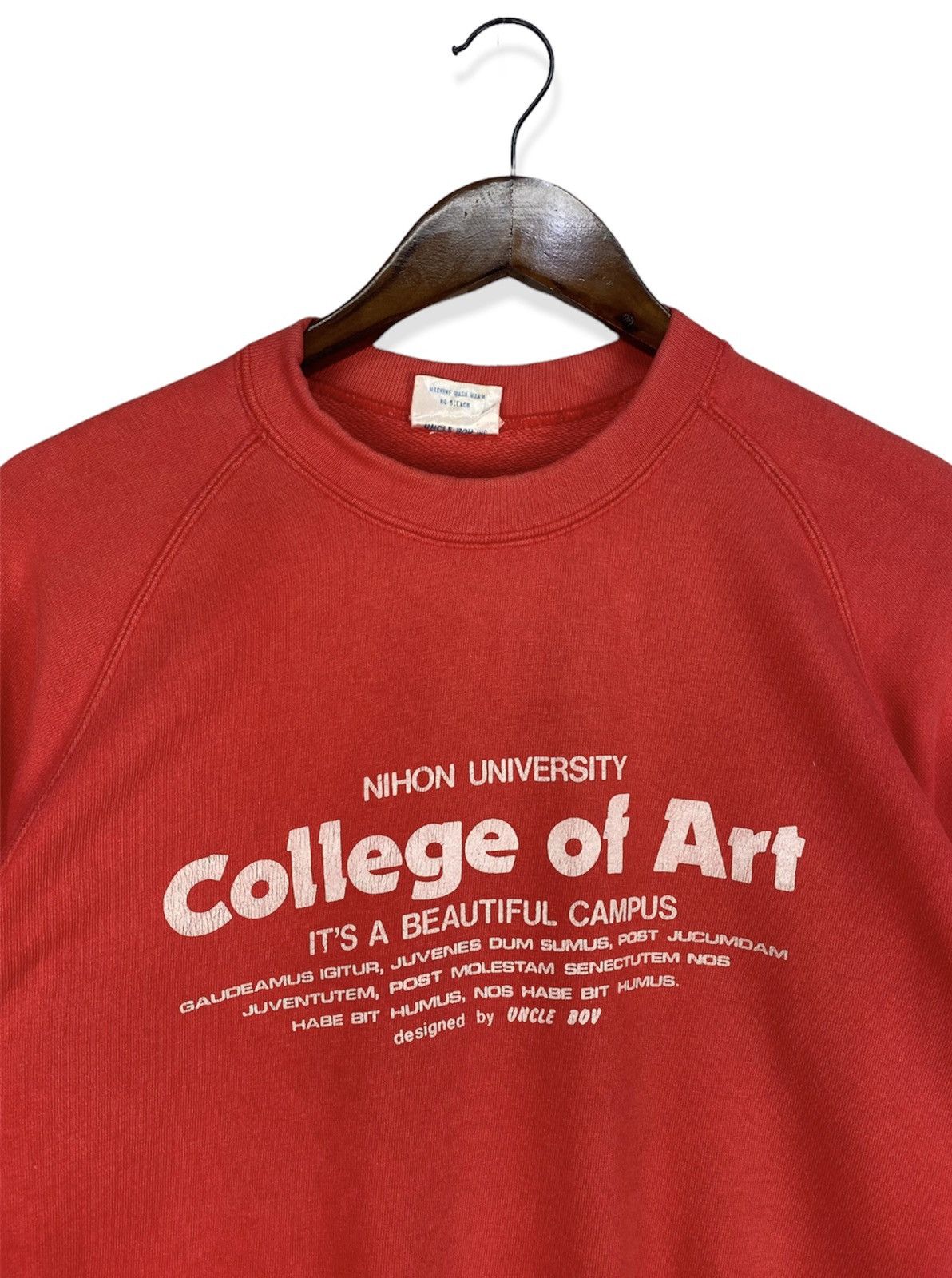 Japanese Brand Vintage Nihon University College Of Art Sweatshirt Size US L / EU 52-54 / 3 - 2 Thumbnail