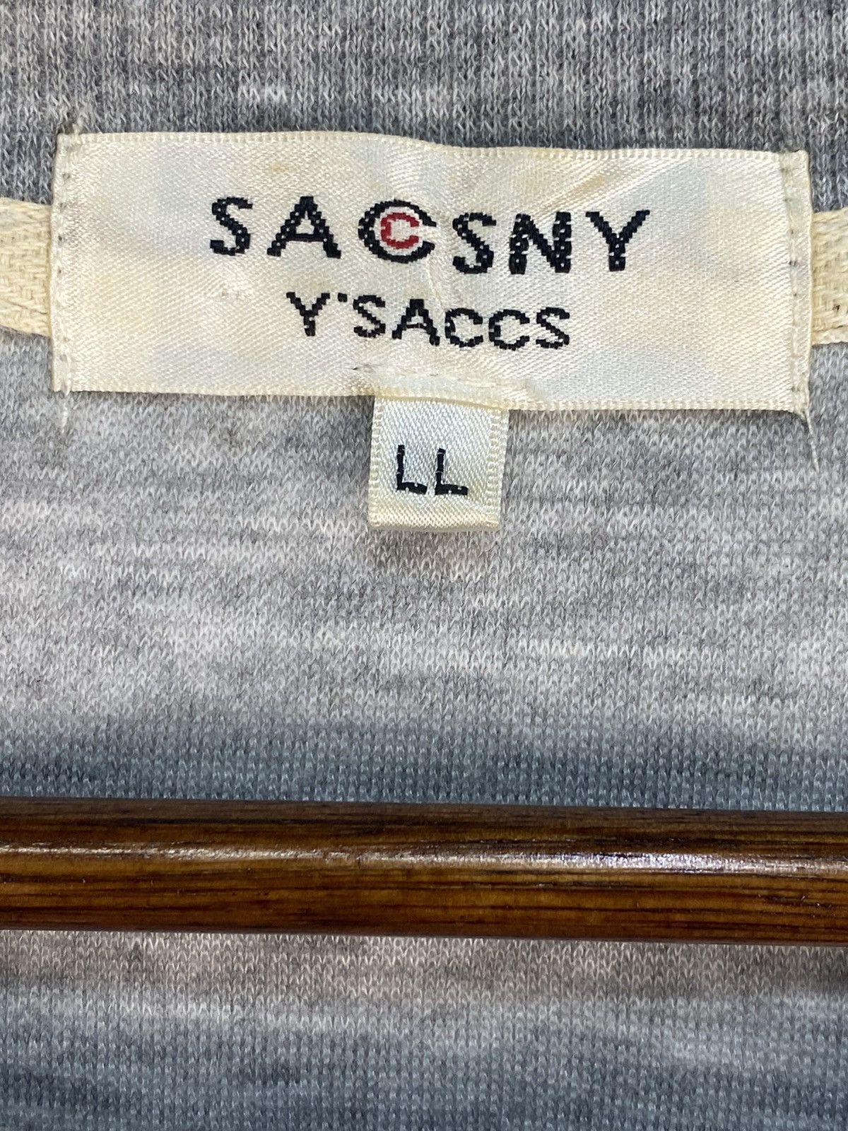 Japanese Brand Y’Saccs Sacsny By Yohji Yamamoto Sweatshirt Size L / US 10 / IT 46 - 5 Thumbnail