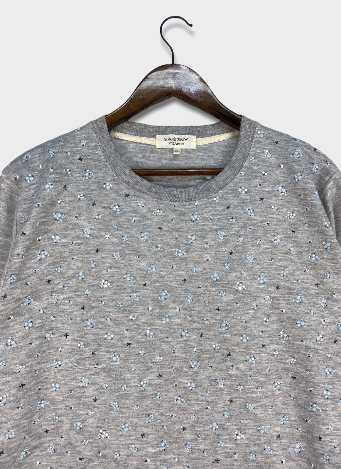 Japanese Brand Y’Saccs Sacsny By Yohji Yamamoto Sweatshirt Size L / US 10 / IT 46 - 2 Thumbnail