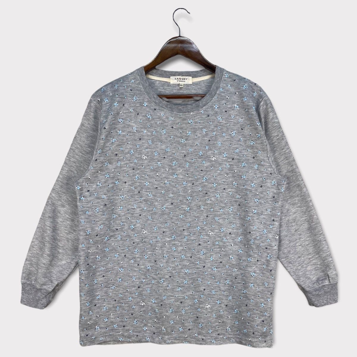 Japanese Brand Y’Saccs Sacsny By Yohji Yamamoto Sweatshirt Size L / US 10 / IT 46 - 1 Thumbnail