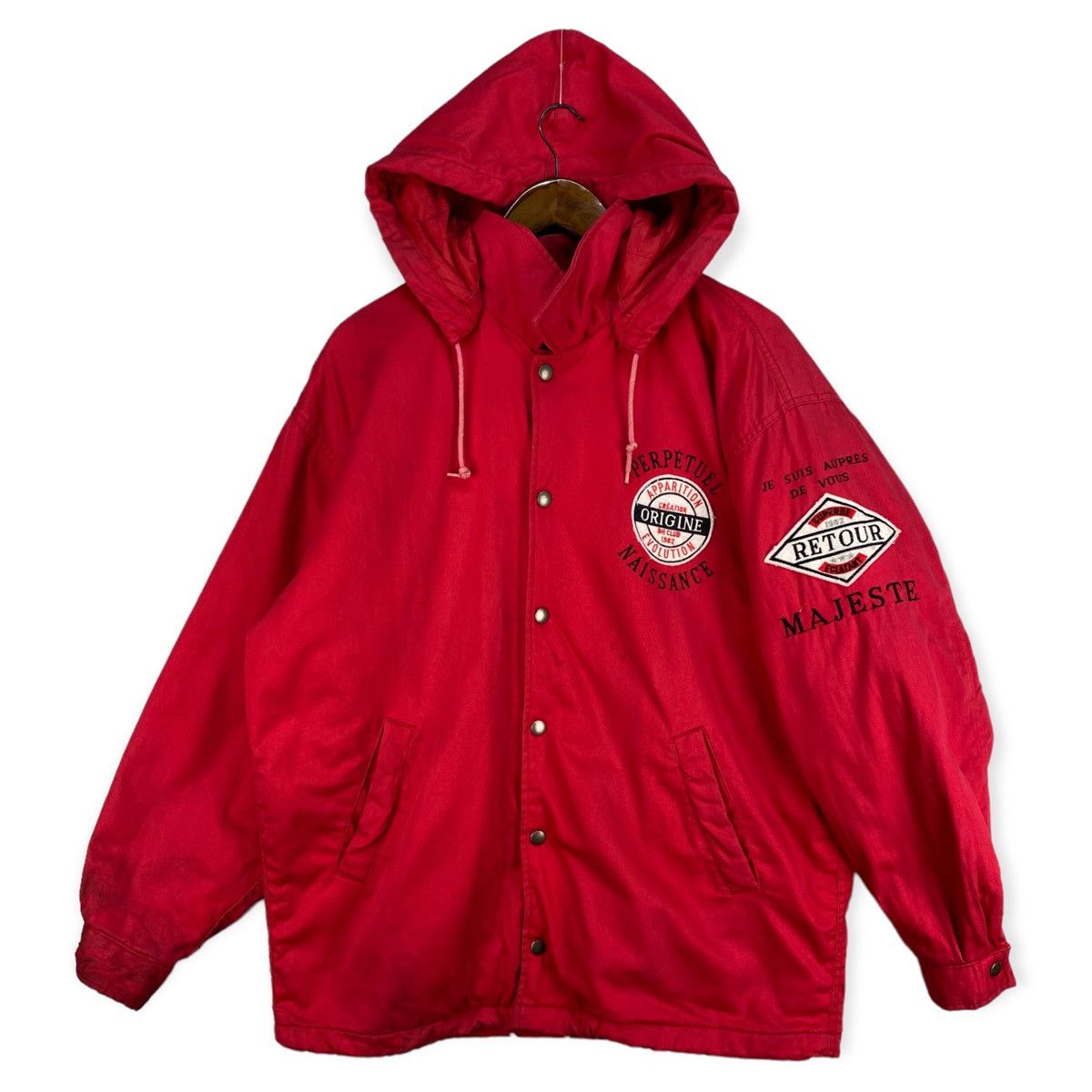 Sports Specialties Vintage Perpetuel Naissance Hooded Work Jacket Size US XL / EU 56 / 4 - 1 Thumbnail