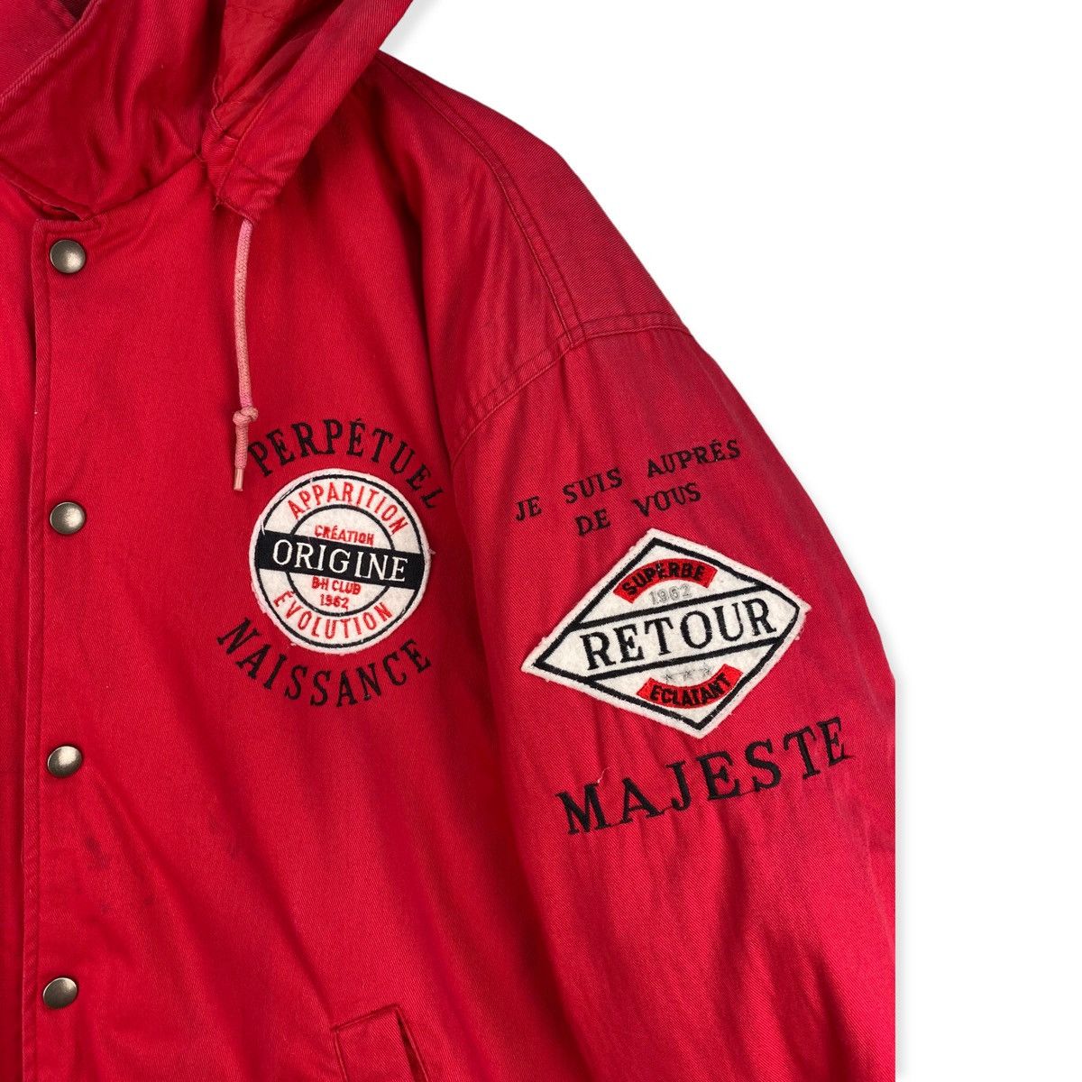 Sports Specialties Vintage Perpetuel Naissance Hooded Work Jacket Size US XL / EU 56 / 4 - 2 Thumbnail