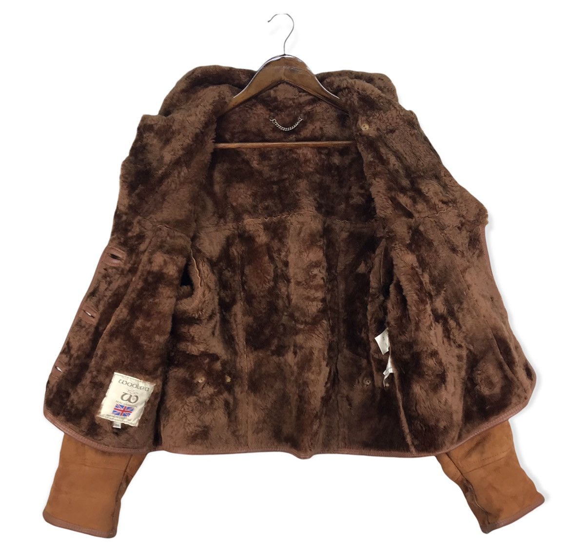 Vintage Vintage Woolea Sheepskin Leather Jacket Size ONE SIZE - 3 Thumbnail
