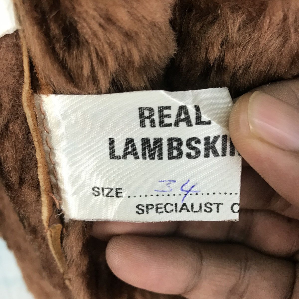 Vintage Vintage Woolea Sheepskin Leather Jacket Size ONE SIZE - 7 Thumbnail