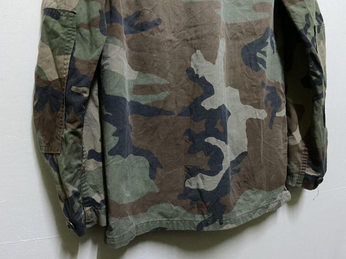 Vintage DISTRESSED ROSS ARMY CAMO PRINT MILITARY JACKET W/ 4 POCKETS Size US S / EU 44-46 / 1 - 10 Thumbnail