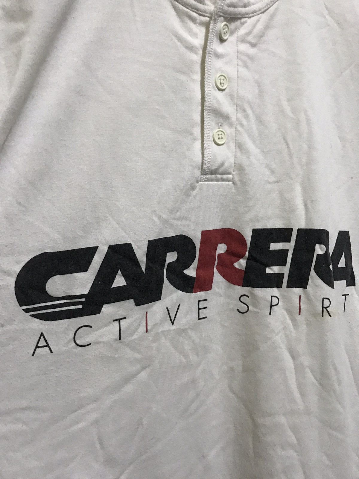Carrera CARRERA T-Shirt Spell out Size US XL / EU 56 / 4 - 4 Thumbnail