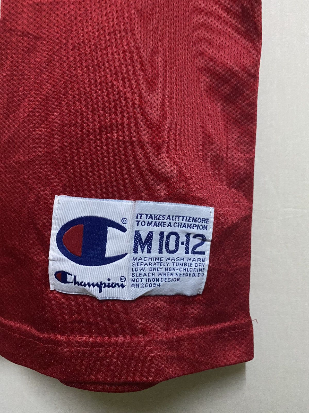 Champion × NBA × Vintage Vtg Jersey Rodman Youth Size US M / EU 48-50 / 2 - 6 Thumbnail