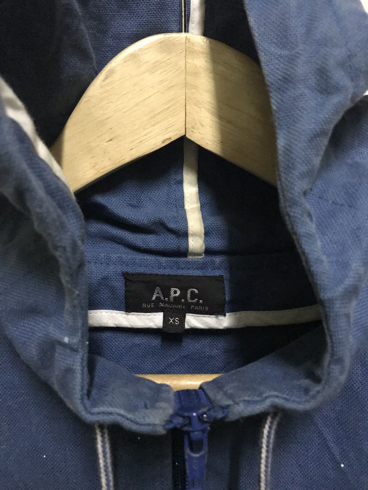 A.P.C. A.P.C Hoodie Sweater Paint Splash Zipper Hoodie Size US XS / EU 42 / 0 - 6 Thumbnail